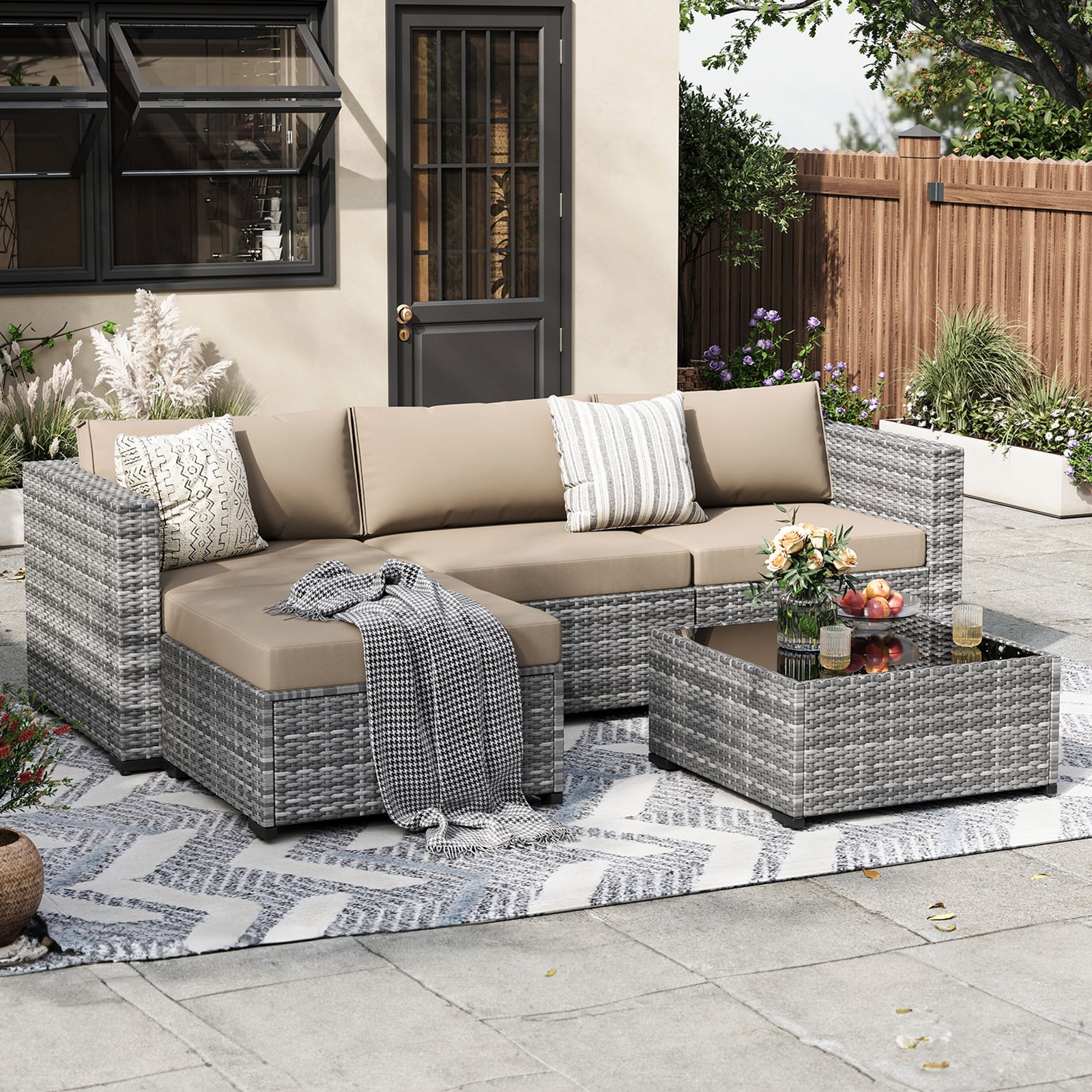 Modular outdoor dining furniture hotsell