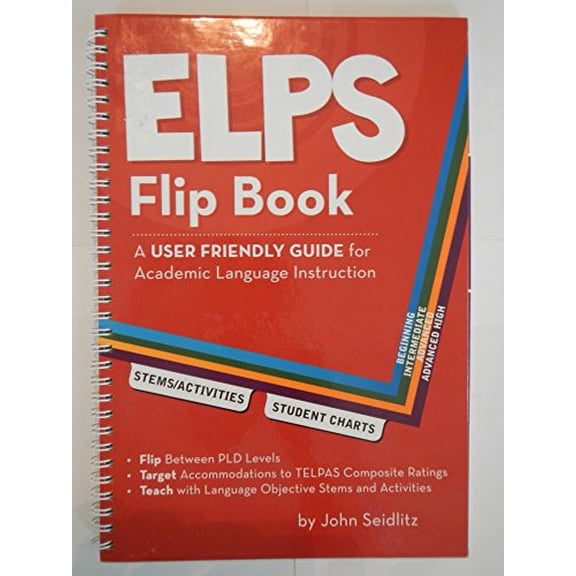 Pre-Owned Elps Flip Chart: A Handy Book for Academic Language Instruction (Hardcover) 0982207859 9780982207857