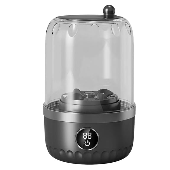 ELQCSG 1L Mini Washing Machine, Portable & Compact Laundry Equipment for Apartments Camping Hotels Travel to Cleans Clothes Socks Underwear Small Items Black