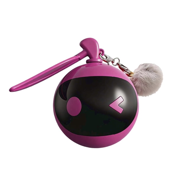 ELQCSG Pet Bouncy Ball, Interactive Toy for Cats with A Bouncing Function, Suitable for Indoor Play, Exercise, and Entertainment for Cats Red