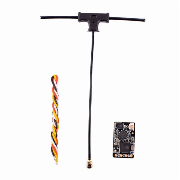 ELRS 2.4G NANO ExpressLRS Receiver SX1281+ESP8285 High Refresh Rate ELRS Receiver for RC FPV Traversing Drones Parts