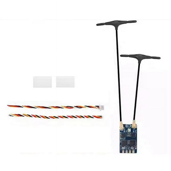 ELRS 2.4Ghz Dual Core RX Diversity Receiver ESP32+TCXO FPV Nano RX for RC Airplane FPV Long Range DIY Parts A