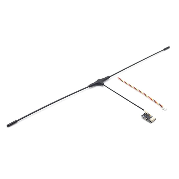 ELRS Receiver for FPV, Long Distance Nano RX, 370-420MHz with T-Shaped Antenna, Enhanced Signal Stability,1 x ELRS Receiver