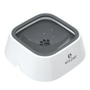 ELS PET Dog Bowl No Spill Pet Water Bowl No Drip Slow Water Feeder Cat Pet Water Dispenser 35oz/1L Travel