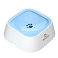 thumbnail image 1 of ELS PET Dog Water Bowl 35oz Dog Water Dispenser No-Spill Dog Slow Water Feeder Blue, 1 of 8