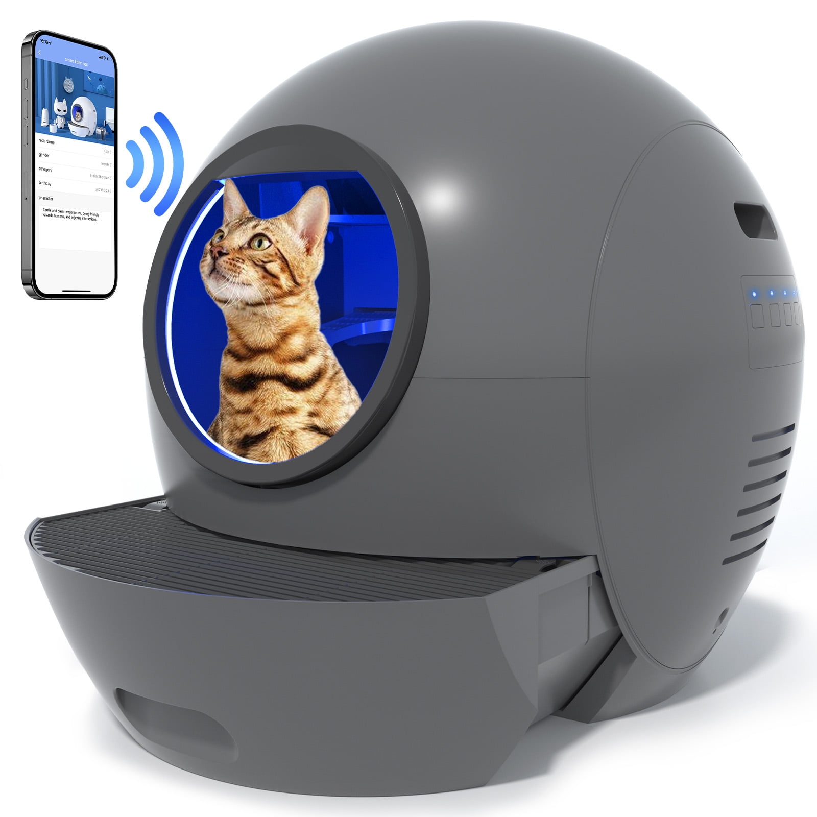 Automatic kitty litter box walmart sales