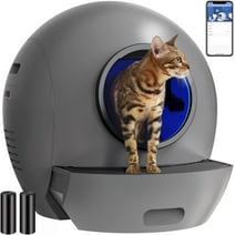 ELS PET Self Cleaning Cat Litter Box  Automatic Cat Litter Box for Multiple Cats APP Control [Upgraded Version]