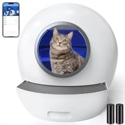 ELS PET Smart Cat Litter Box Never Scoop/APP Control Automatic Self-Cleaning Litter Box WiFi (Mat not included)