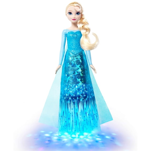 Disney Frozen Singing Elsa Fashion Doll with Lights & Music, Sings “Let It Go” from Movie