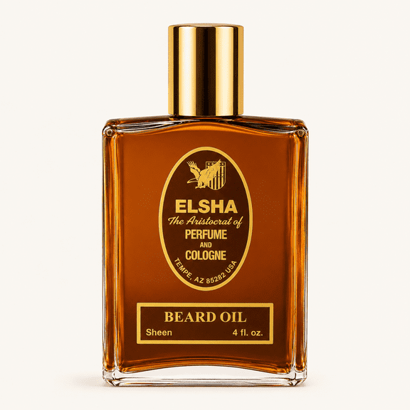 ELSHA Jojoba Oiul Beard Growth Oils Sandalwood, 4 oz