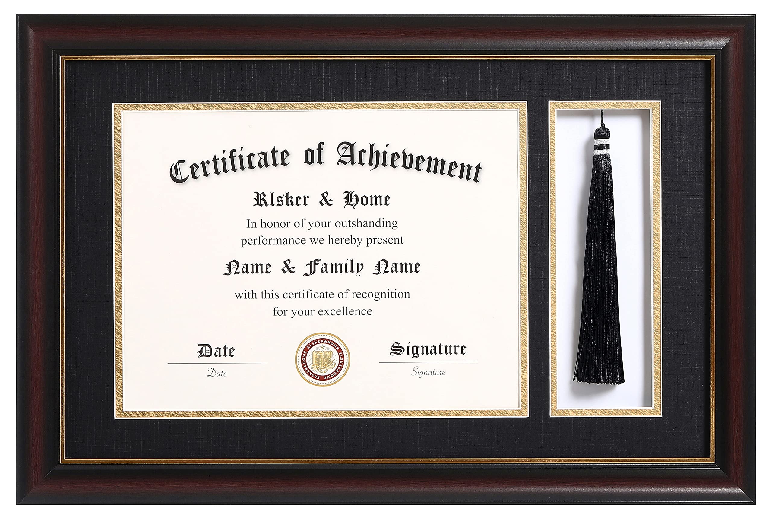 ELSKER HOME 11x17 Diploma Frames with Tassel Holder for 8 5x11 ELSKER HOME 11x17 Diploma Frames with Tassel Holder for 8 5x11