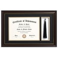 thumbnail image 1 of ELSKER&HOME 11x17 Diploma Frames with Tassel Holder for 8.5x11 Certificate Document Shadow Box Black, 1 of 6