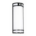 thumbnail image 1 of ELTW0718LAJD1BK AFX Elston - 1 Light Outdoor Wall Sconce-Black Finish, 1 of 4