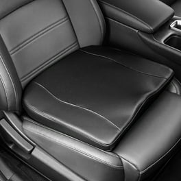 lulshou Chair Cushion Car Seat Cushion For Car Seat Driver/Passenger Lumbar  Support- For Driving Improve Vision/Posture - Memory Foam Car Seat Cushion  For Hip Pain 