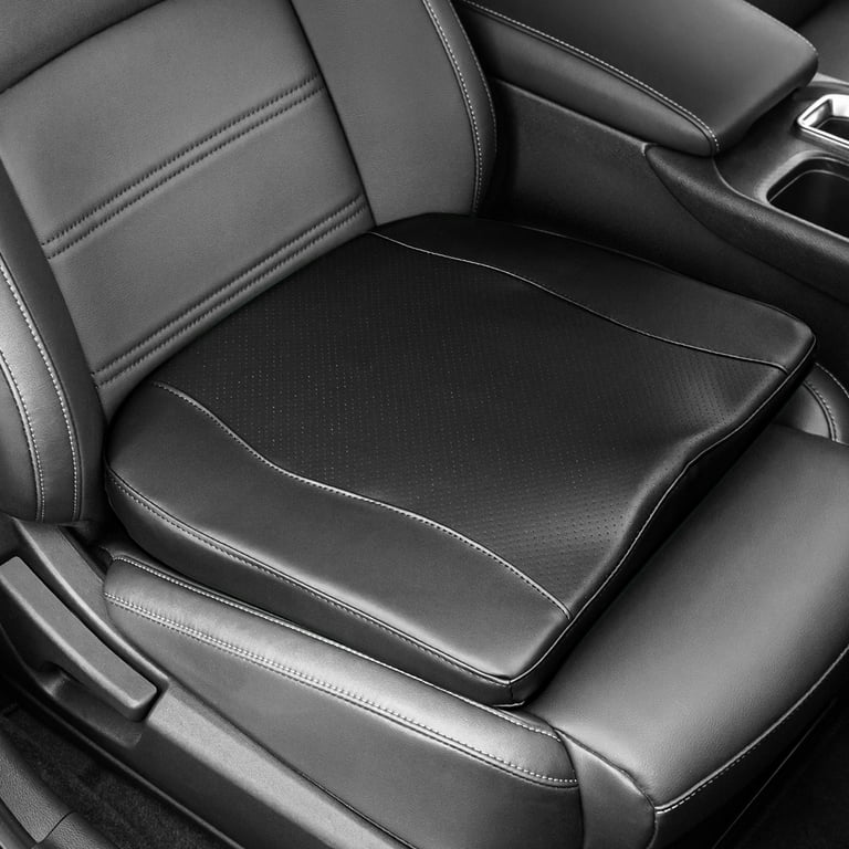 LARROUS Car Seat Cushion - Comfort Memory Foam Seat Cushion for
