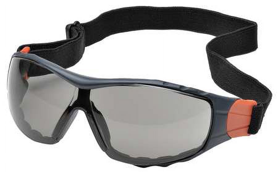ELVEX Safety Glasses,Gray GG-45G-AF