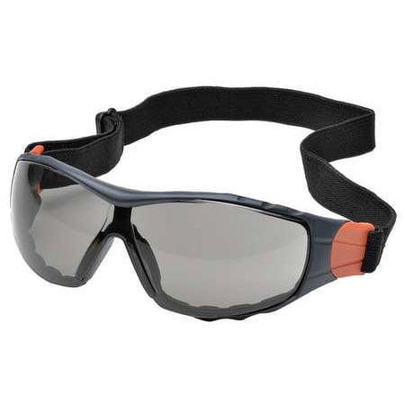ELVEX Safety Glasses,Gray GG-45G-AF
