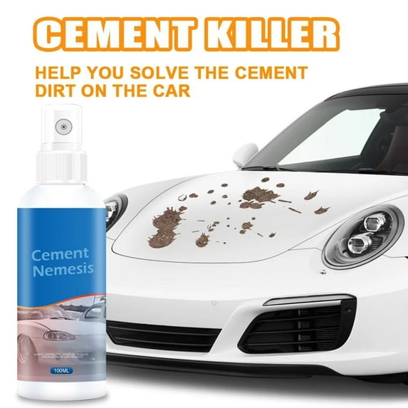 ELVIRER Cement Dissolving Agent Professional Automotive Cleaner, 100ml