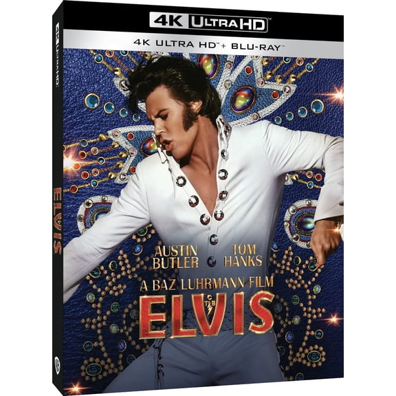 ELVIS (4K Ultra HD + Blu-Ray) (4K Ultra HD) Austin Butler Tom Hanks Helen Thomson Baz Luhrmann