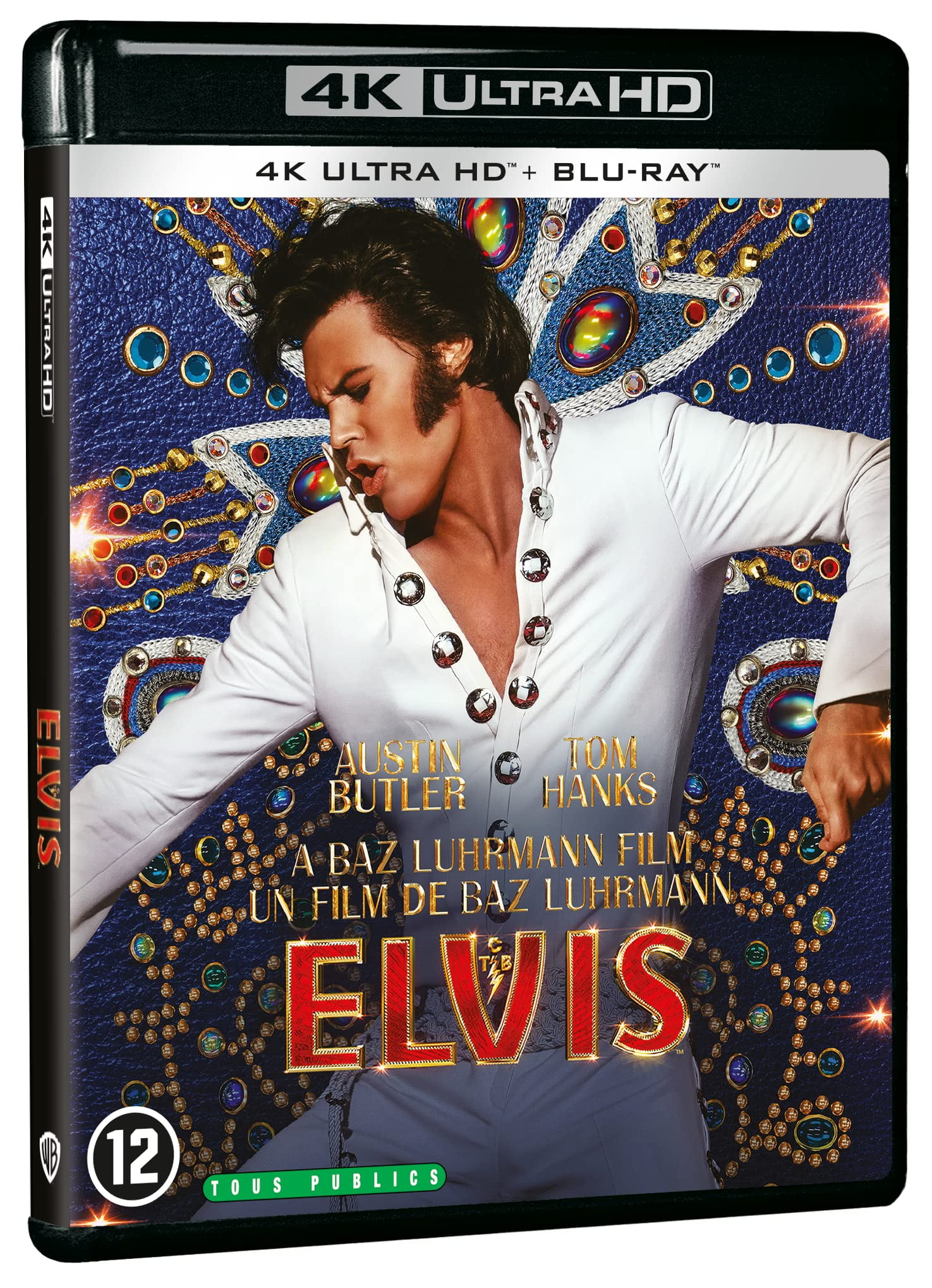 ELVIS (BD4K-BD) (4K Ultra HD) Baz Luhrmann Austin Butler Tom Hanks