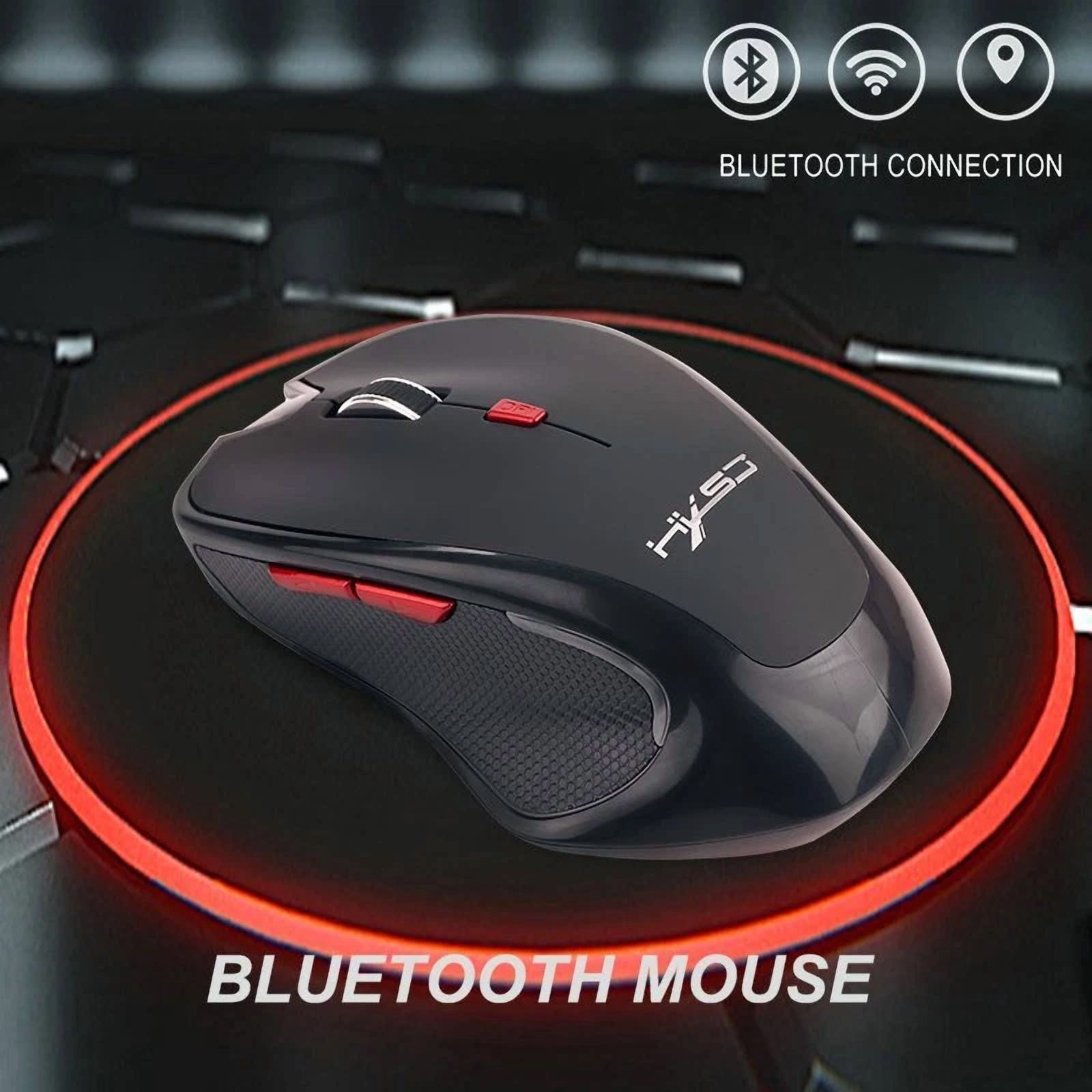 ELVY- 2400 Dpi Wireless Bluetooth Mouse Optical Mice For Apple Macbook Laptop Notebook