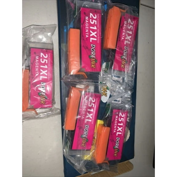 ELVY- 251 Xl Magenta 5 Pack Replacement Toner Cartridge