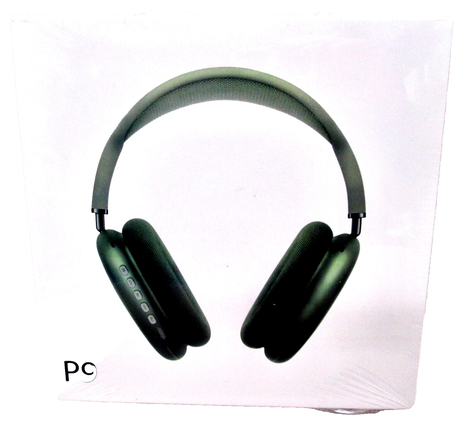 ELVY- New P9 Wireless Bluetooth Noise Cancelling Headphones W/Microphone - Green