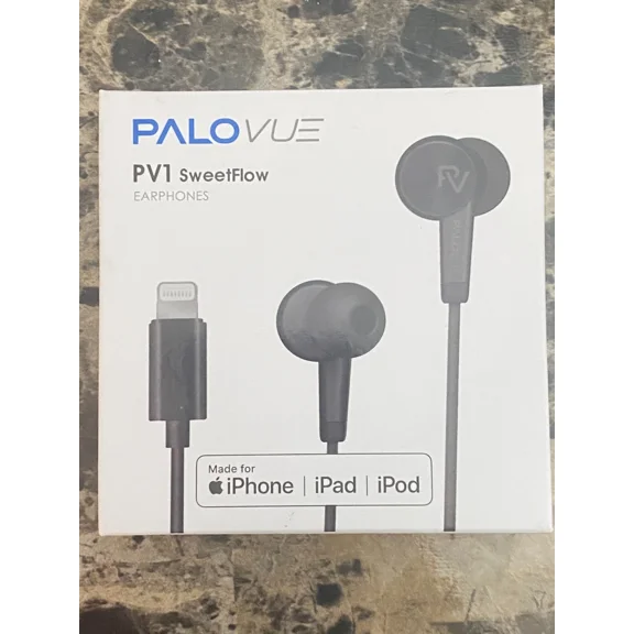 ELVY- Palovue Pv1 Sweetflow Headphones With Lightning Connector--Free Shipping!