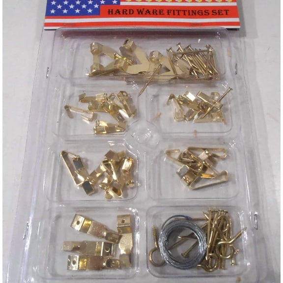 ELVY- Picture Hooks New Picture Hanging Kit Hooks