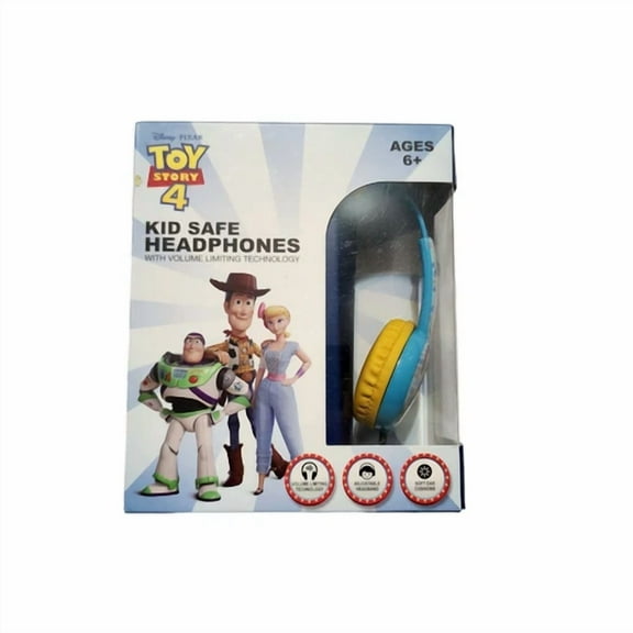 ELVY- Toy Story Kids Safe Headphone Earphone On Ear Wired Stereo Headsets