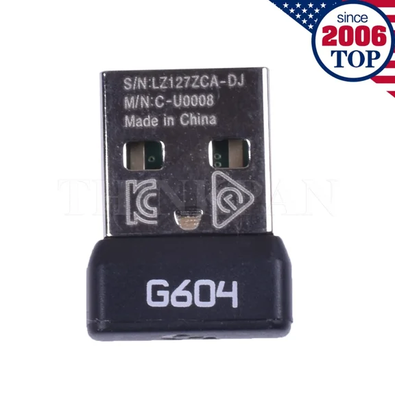 ELVY- Usb Dongle Mouse Receiver Adapter For Logitech G604 Lightspeed Wireless Mouse