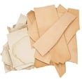 thumbnail image 1 of ELW 2-10 oz .8-4mm Thickness, 1 LB Vegetable Tanned Leather Scraps, Mixed Weight, Cowhide Remnants Full Grain Leather for Tooling, Holsters, Knife Sheath, Carving, Embossing, Stamping, 1 of 7