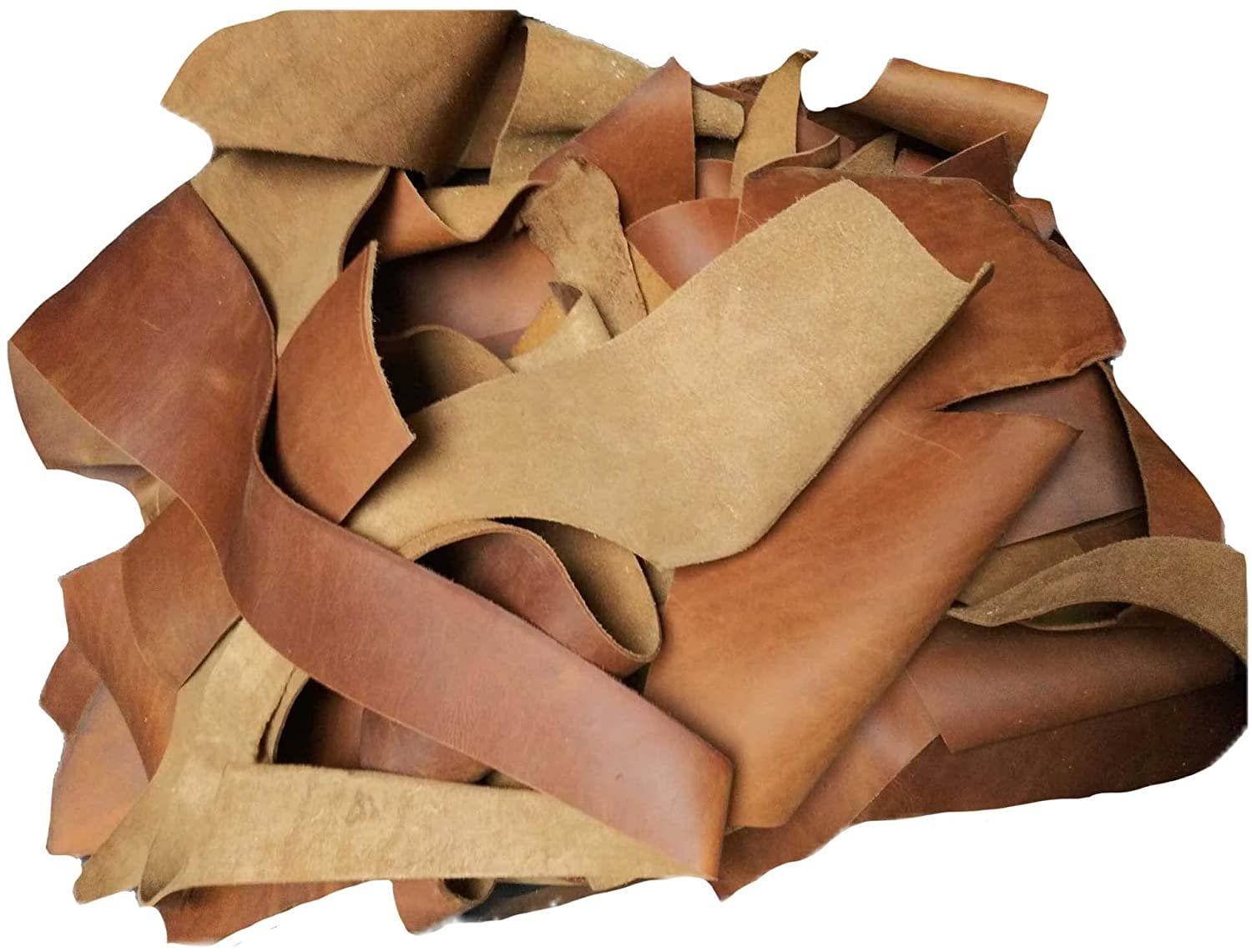 European Leather Work 9-10 oz. 3.6-4mm Oil-Tanned Leather Scraps Size: 1 LB  - Bourbon BrownCowhide Full Grain Leather for Tooling, Accessories,  Jewelry, Crafting, and DIY Projects 