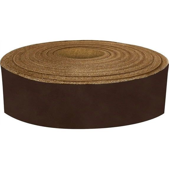 ELW 5-6 oz 2-2.4mm Bourbon Brown Straps, Belts, Strips 2.25" Wide X 50" Length 5.7cm x 1.27m Full Grain Leather Crazy Horse Belt Medium DIY Craft, Pet Collars, Blanks, Accessory, Jewelry, Wrapping