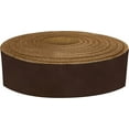 thumbnail image 1 of ELW 5-6 oz 2-2.4mm Bourbon Brown Straps, Belts, Strips 3.25" Wide X 40" Length 8.3cm x 1.06m Full Grain Leather Crazy Horse Belt Medium DIY Craft, Pet Collars, Blanks, Accessory, Jewelry, Wrapping, 1 of 8