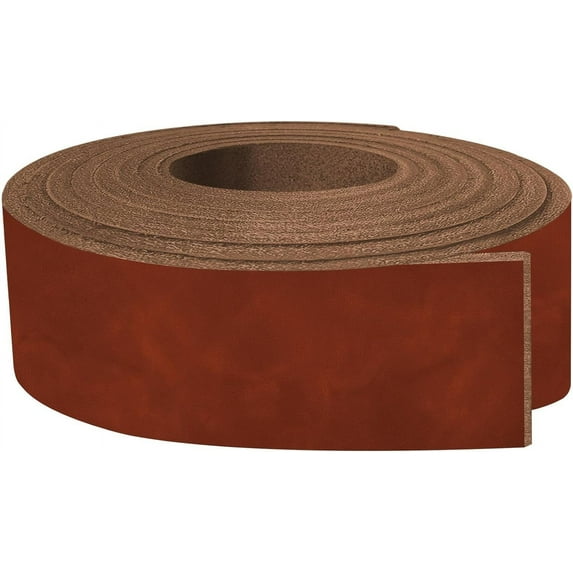 ELW 5-6 oz 2-2.4mm Nappa Oil Tanned & Waxy Finish Leather Belt Grade Straps  Size: 1.25"x72" 3.2x183cm  Besani Color  Full Grain Craftsman A/B Grade Natural Cowhide, DIY, Crafting, Strips
