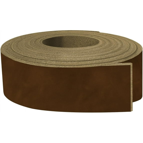 ELW 5-6 oz 2-2.4mm Nappa Oil Tanned & Waxy Finish Leather Belt Grade Straps Size: 1.75"x84" 4.5x213cm Chestnut Color Full Grain Craftsman A/B Grade Natural Cowhide, DIY, Crafting, Strips