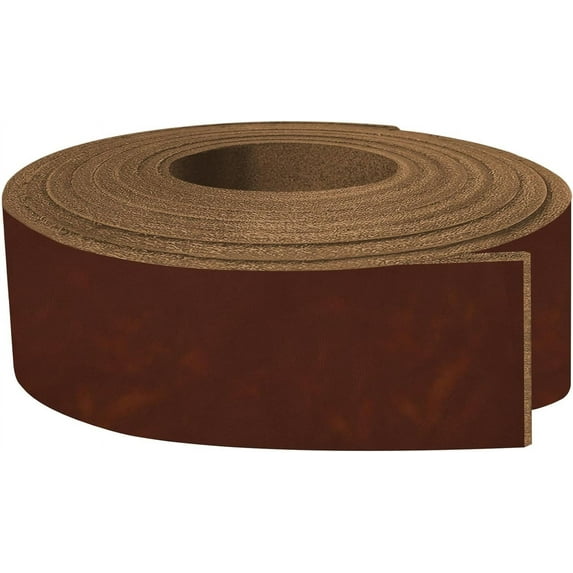 ELW 5-6 oz 2-2.4mm Nappa Oil Tanned & Waxy Finish Leather Belt Grade Straps Size: 10"x72" 25.4x183cm Honey Color Full Grain Craftsman A/B Grade Natural Cowhide, DIY, Crafting, Strips