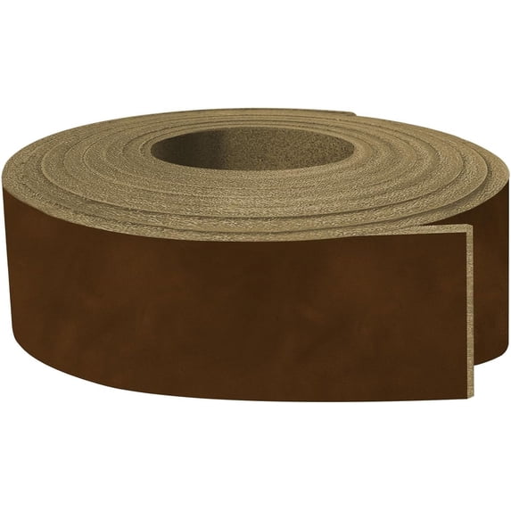 ELW 5-6 oz 2-2.4mm Nappa Oil Tanned & Waxy Finish Leather Belt Grade Straps Size: 3.5"x84" 8.9x213cm Chestnut Color Full Grain Craftsman A/B Grade Natural Cowhide, DIY, Crafting, Strips
