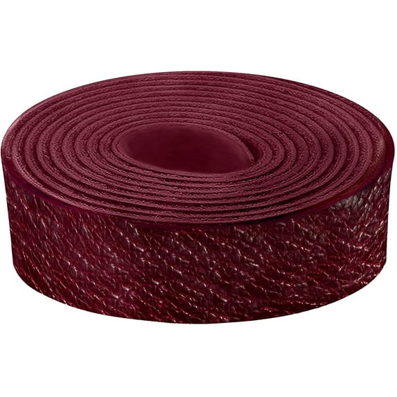 ELW 6-7 oz 2.4-2.8mm Straps, Belts, Strips Black Cherry 1-1/4" X 72" 3.2cm X 182.8 cm Full Grain Leather Bison Hide DIY Craft Projects, Bag, Chap, Motorcycle, Shoe, Clothing, Jewelry, Wrapping