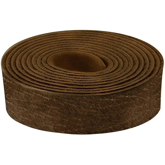 ELW 6-7 oz. 2.4-2.8mm Straps, Belts, Strips Olive 1" X 60" 2.5cm X 152.4cm Full Grain Leather Bison Hide DIY Craft Projects, Bag, Chap, Motorcycle, Shoe, Clothing, Jewelry, Wrapping