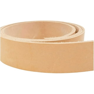 ELW Brown Tooling Leather Straps 1/2 to 4 Wide, 68-72 Inches Long 9/10 oz  Heavy Weight 1/2