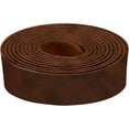 thumbnail image 1 of ELW 9-10 oz 2-2.4mm Bourbon Brown Straps, Belts, Strips 1.75" Wide X 60" Length 4.5cm x 1.52m Full Grain Leather Crazy Horse Belt Heavy DIY Craft, Pet Collars, Blanks, Accessory, Jewelry, Wrapping, 1 of 8