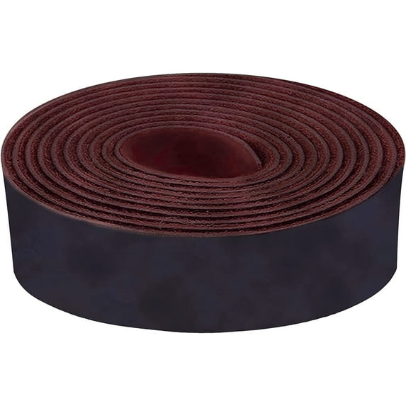 ELW 9-10 oz 2-2.4mm Dark Brown Straps, Belts, Strips 1.5" Wide X 60" Length 3.8cm x 1.52m Full Grain Leather Crazy Horse Belt Heavy DIY Craft, Pet Collars, Blanks, Accessory, Jewelry, Wrapping