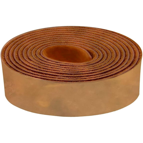 ELW 9-10 oz 2-2.4mm Tobacco Brown Straps, Belts, Strips 3.5" Wide X 50" Length 7cm x 1.27m Full Grain Leather Crazy Horse Belt Heavy DIY Craft, Pet Collars, Blanks, Accessory, Jewelry, Wrapping