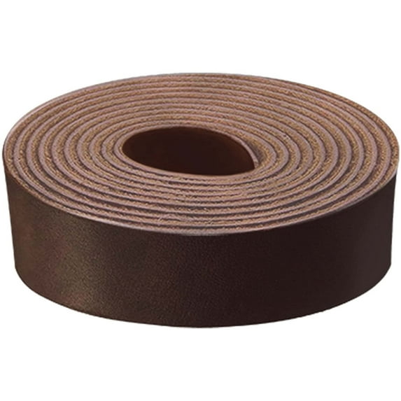 ELW 9-10 oz. 3.6-4mm Antique Brown Straps, Belts, Strips 2.75"x72" 7x283cm - Belt Grade Latigo Leather for Cowhide Heavy DIY Craft - Pet Collars, Blanks, Accessory, Jewelry, Key Chains