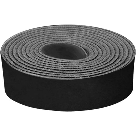 ELW 9-10 oz. 3.6-4mm BlackStraps, Belts, Strips 5"X84" 12.7cm Belt Grade Latigo Leather for Cowhide Heavy DIY Craft - Pet Collars, Blanks, Accessory, Jewelry, Key Chains