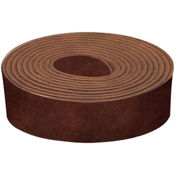 ELW 9-10 oz. 3.6-4mm Bourbon Brown Straps, Belts, Strips 3.75"x84" 9.5x213cm - Belt Grade Latigo Leather for Cowhide Heavy DIY Craft - Pet Collars, Blanks, Accessory, Jewelry, Key Chains