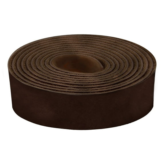 ELW 9-10 oz. 3.6-4mm Brown Straps, Belts, Strips 2.25"x84" 5.7x213cm - Belt Grade Latigo Leather for Cowhide Heavy DIY Craft - Pet Collars, Blanks, Accessory, Jewelry, Key Chains