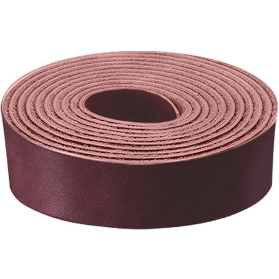ELW 9-10 oz. 3.6-4mm Burgundy, Straps, Belts, Strips, 3.25"x84" 8.3x213cm - Belt Grade Latigo Leather for Cowhide Heavy DIY Craft - Pet Collars, Blanks, Accessory, Jewelry, Key Chains